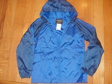 STEARNS Dry Wear Boat Rain Jacket BLUE Lightweight Youth Boys Small / Med 8