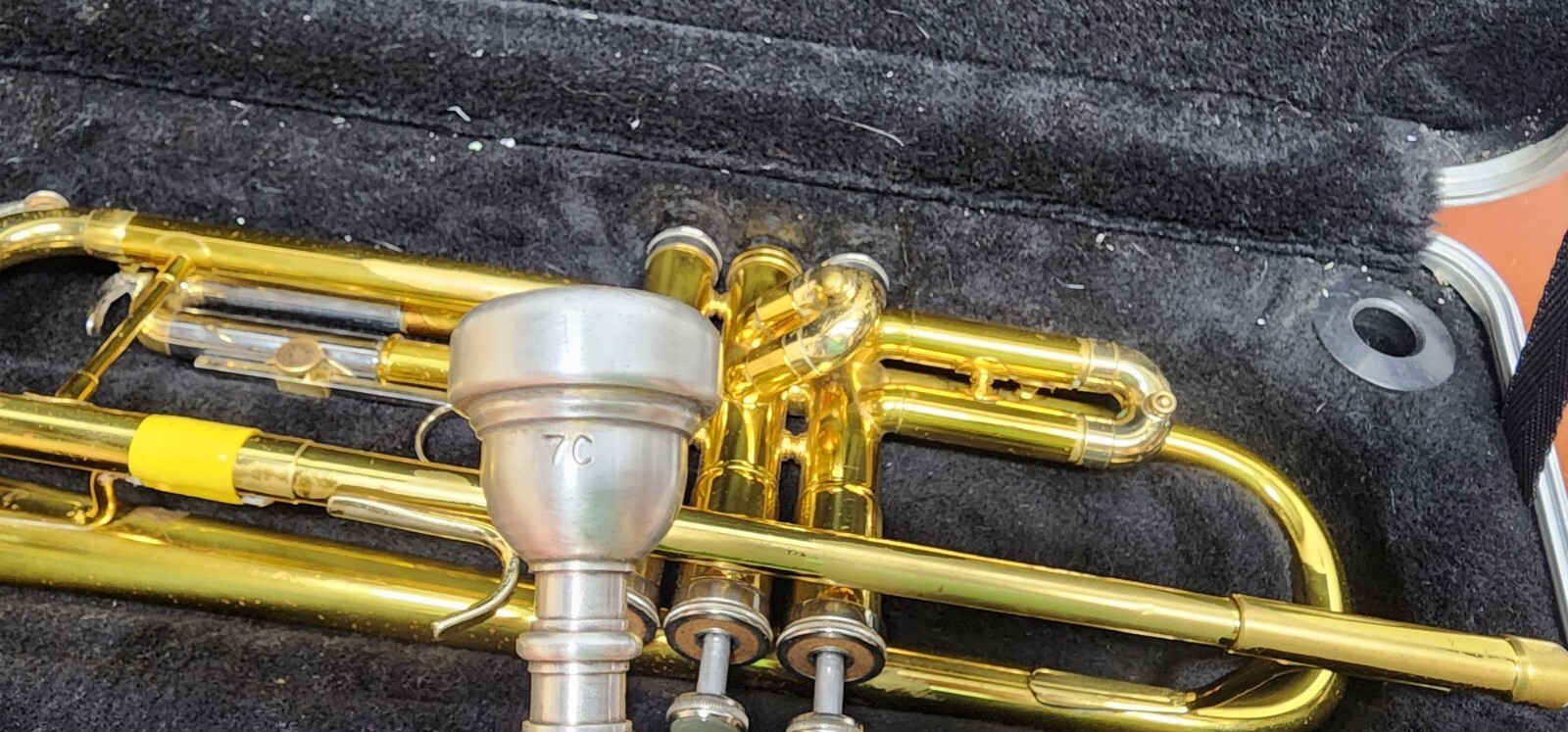 Conn 20b Trumpet with Hard Shell Case & 7c Mouthpiece eBay