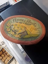 German Flame Floats West Germany Mini Candles Nurn Berg  Rare