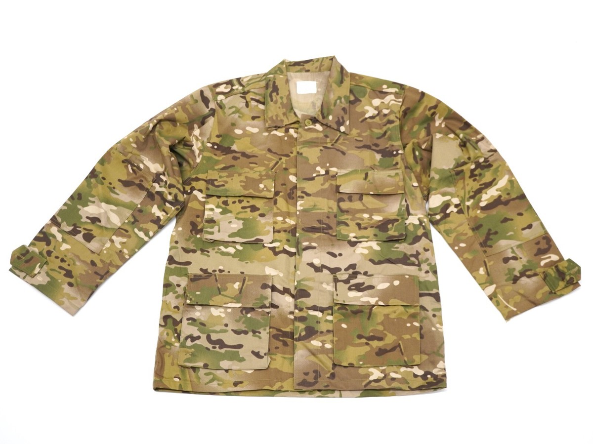 US Army MULTICAM Lightweight Jacket Heavy Shirt Pocket Combat BDU  Uniform US - Main Image