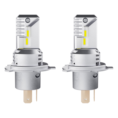 COPPIA LAMPADE LAMPADINE H4 LED HL EASY OSRAM LUCE BIANCA 6000K ALTA LUMINOSITA' - Foto 4 di 5