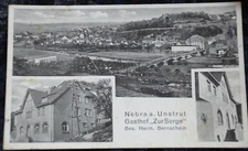 57347 AK Nebra a. Unstrut Inn Zur Sorge Owner Hermann Bernschein 1929