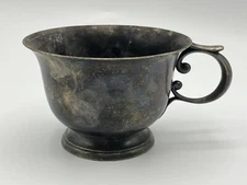 Vintage Art Krupp Berndorf Silver Plated Cup Stamped Hotel Hanover (Germany)