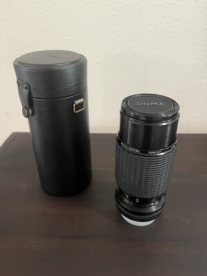 Sigma Zoom K-II Lens 70-210mm f/4.5 Used with Nikon Camera