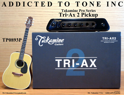 Takamine TriAx 2 Acoustic Guitar Pickup / Modified Baggs M80