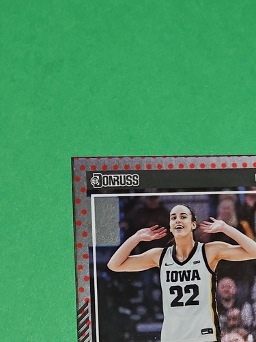 ๐ Rare 2024 Caitlin Clark RC Panini Donruss Exclusive Chrome Red Dot Foil # 13 - Picture 2 of 14