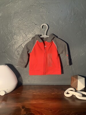 Puma Baby Boy Zip Up Sweatshirt Size 6-9 Months UK