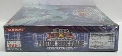 yugioh photon shockwave booster box Yu-Gi-Oh Photon Shockwave 1st Edition Booster Box