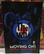 The Who Moving On Official Merchandise 2019 Catalog