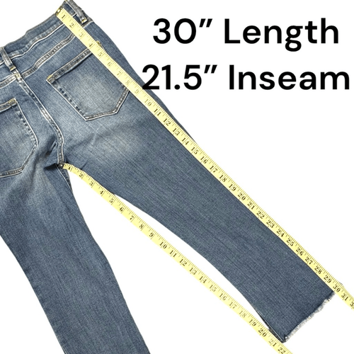 Re-Imagined by J Crew Girl’s Demi-boot Crop Jean for Girlf Sz 10 - Picture 8 of 10