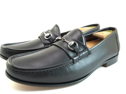 NEW Allen Edmonds "VERONA II" Italian Men's Dress Loafers 11 D Black (446N) - Picture 4 of 12