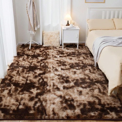 Fluffy Area Rug for Living Room, Soft Shaggy Carpet, Kids Room Dorm Decor, - Picture 46 of 84