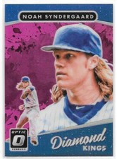 Noah Syndergaard 2017 Donruss Optic Baseball Diamond Kings Pink Prizm #18  NrMt