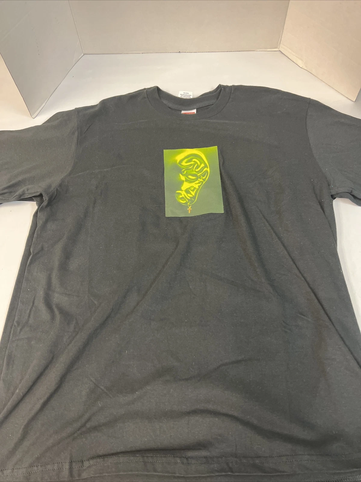 T shirt Supreme Ear noir SS21 flambant neuf taille L