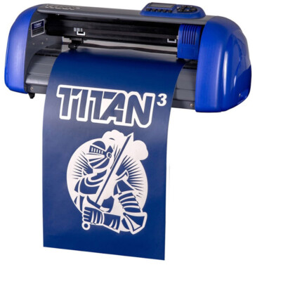 15'' USCutter Table TITAN 3 Craft Vinyl Cutter, ARMS Contour Cutting Professional