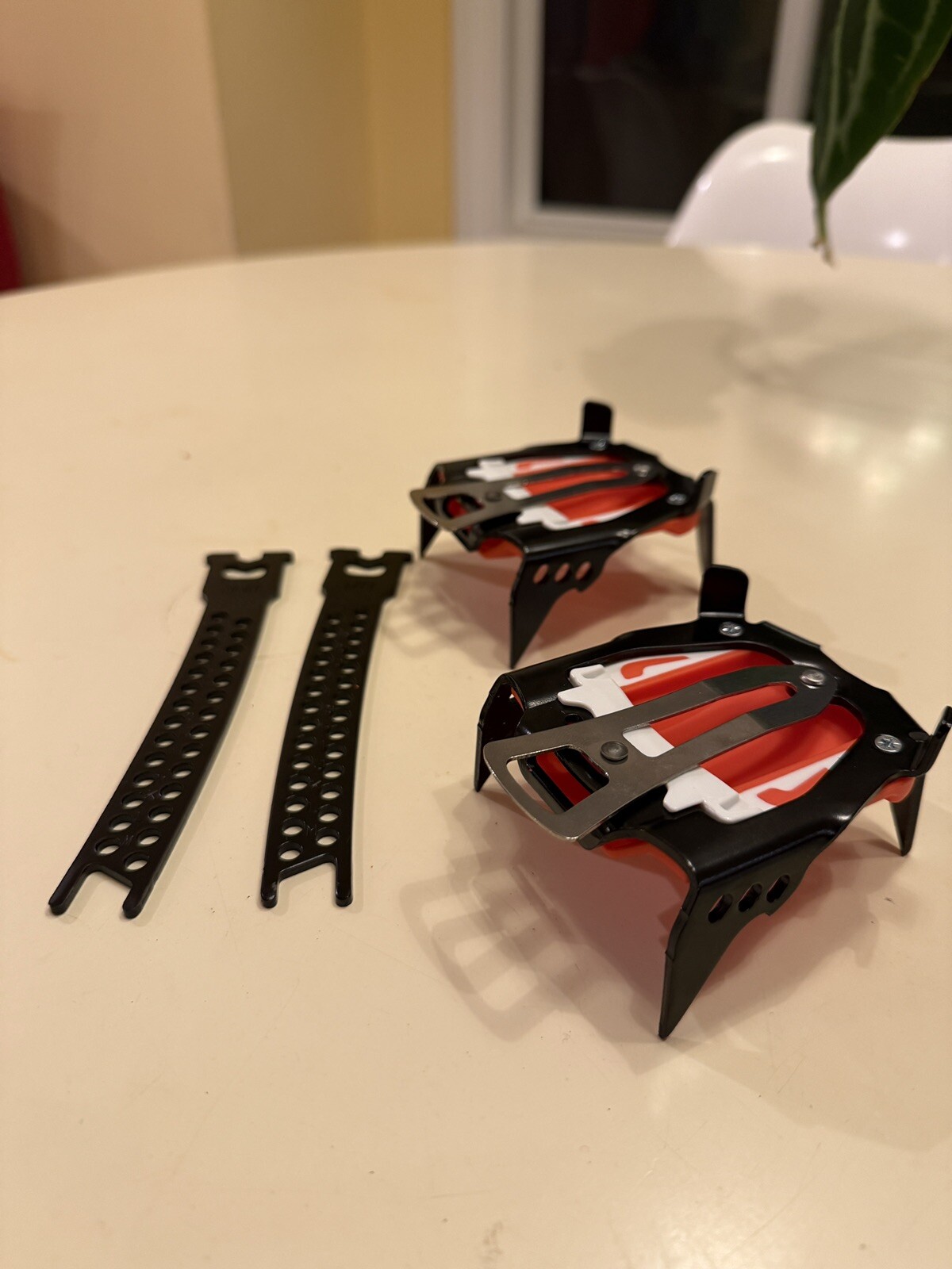 Nueva sección trasera y barra de acero Petzl Crampones para Vasak/Sarken/Irvis/Lynx/Dardo