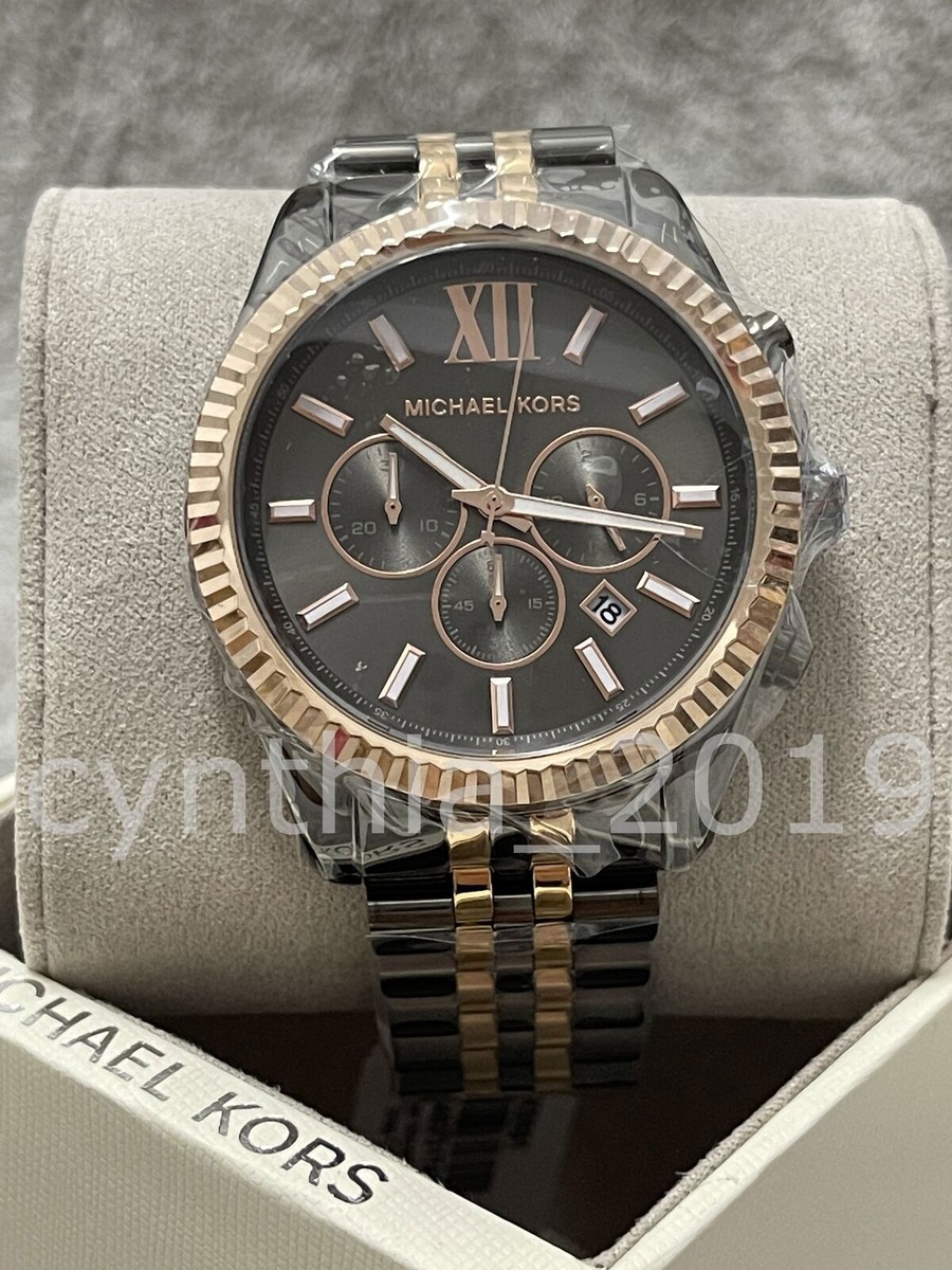 Michael Kors MK8561 Lexington Watch - Gray for sale online