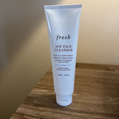 New Fresh Soy Face Cleanser 5.0 oz / 150ml Sealed