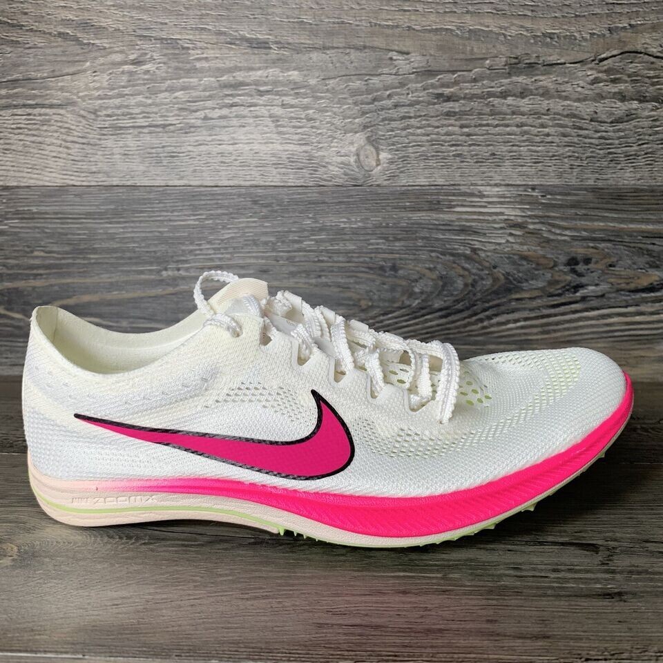 Nike ZoomX Dragonfly Track Spikes Mens SIZE 15 Sail White Pink