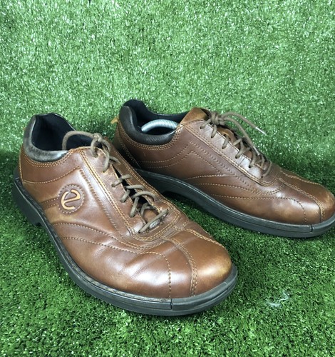 ECCO NEOFLEXOR BROWN LEATHER WALKING 