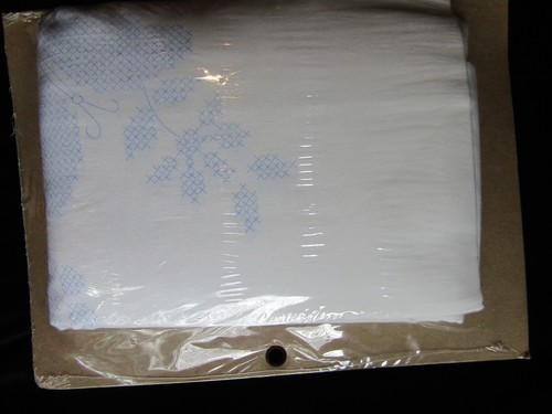 Bucilla Tablecloth Stamped for Cross Stitch Butterfly Serenade Special Edition - Picture 5 of 8