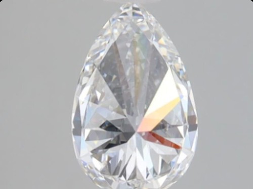 IGI certified lab grown diamond 1.00 ct CVD Pear Cut F color SI2 - Picture 3 of 15