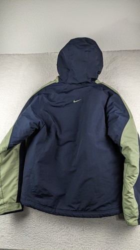 VTG Nike Jacket Hooded Heavy Men's Large Ski Winter Nylon Color Block RN#56323 - Picture 6 of 10