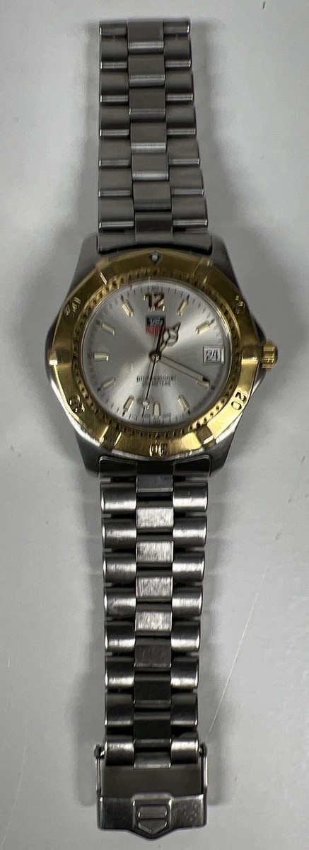 Tag Heuer Classic 2000 Series Stainless 37mm Case Gold Tone Tag Heuer Classic 2000 Series Stainless 37mm Case Gold Tone