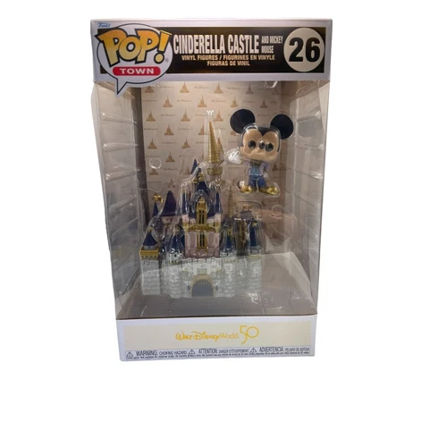 Funko POP! Town Walt Disney World 50th Anniversary Castle And Mickey Mouse #26