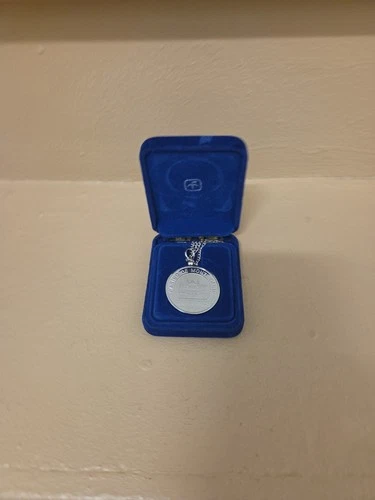 Casino de Monte Carlo 100 Francs .925 Sterling silver gaming token 1 Oz W Chain