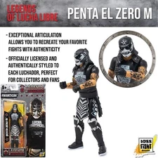 Boss Fight Studio Legends of Lucha Libre Fanaticos Penta Zero M Action Figure