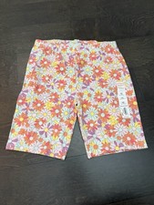 Girls Bike Shorts Floral Size 12