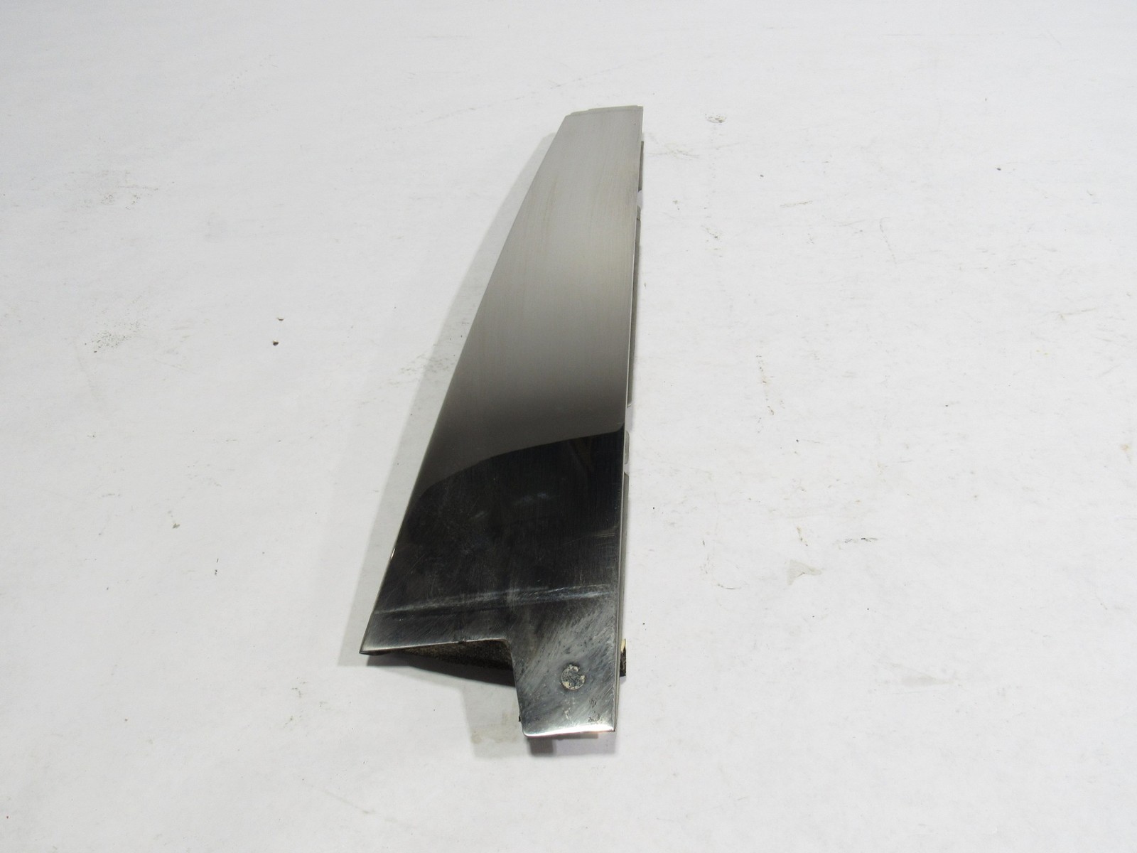 10-20 Bentley Mulsanne 2012 Rear Left Door B Pillar Applique Molding Trim Y2