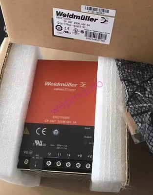 1pcs Weidmuller Switching Power Supply CP SNT 250W 48V 5A ，8862700000