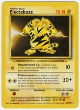 Electabuzz 020/102 Base Set Spanish WOTC Pokemon Card HP