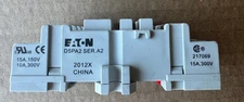Eaton D5PA2 Relay Socket 11-Pin, 15A-150V, 10A-300V Din Rail New