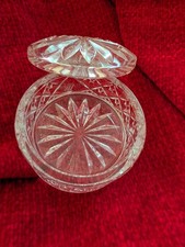 Vintage 2001 Waterford Society Crystal Keepsake w/ Box - 2.5"x1.5"