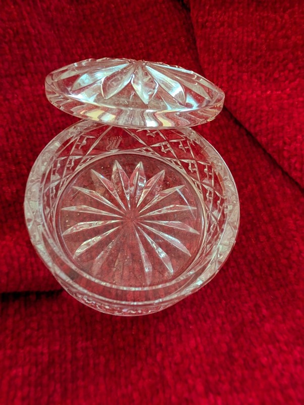 Vintage 2001 Waterford Society Crystal Keepsake w/ Box - 2.5"x1.5"