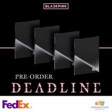 BLACKPINK DEADLINE 3rd Mini Album K-POP Sealed - SILVER Ver / Full Set