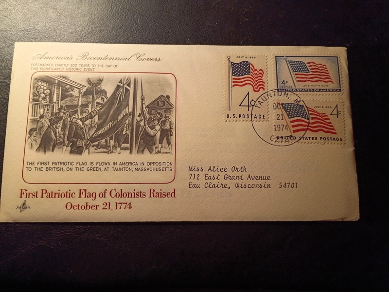 UNITED STATES BICENTENNIAL COVER