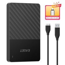 EAGET 500GB Portable External Hard Drive HDD USB 3.0 for PC, Mac, Laptop, Xbox