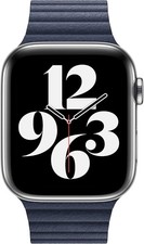 Kate Spade New York Navy Leather Apple Watch Band 16mm 38 40 41mm New
