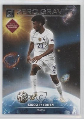 2021-22 Panini Donruss Road to Qatar Zero Gravity Kingsley Coman #4 0n0t
