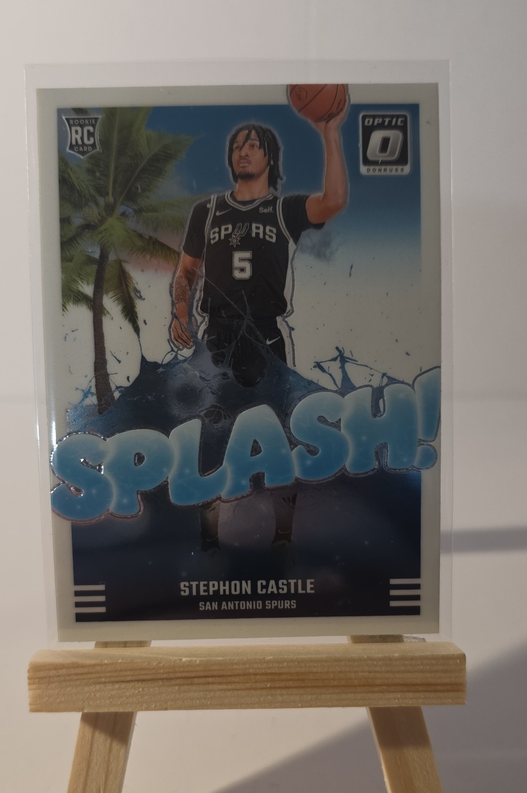 2024-25 Panini Donruss Optic - Splash! Stephon Castle #14 (RC)