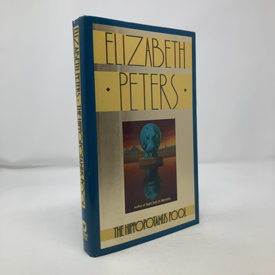 The Hippopotamus Pool by Elizabeth Peters HC First Edition  Very Good 1996