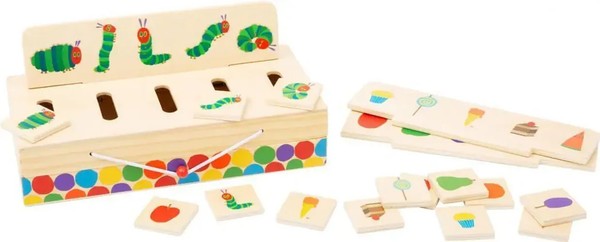 Raupe Nimmersatt Bildersortierbox | Eric Carle | Deutsch | Spiel | Brettspiel-image