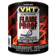 Dupli-Color 32oz VHT Flat Black Flameproof Coating (SPB102)