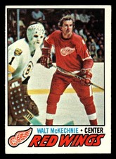 1977-78 Topps Walt McKechnie #32 - Detroit Red Wings - EX