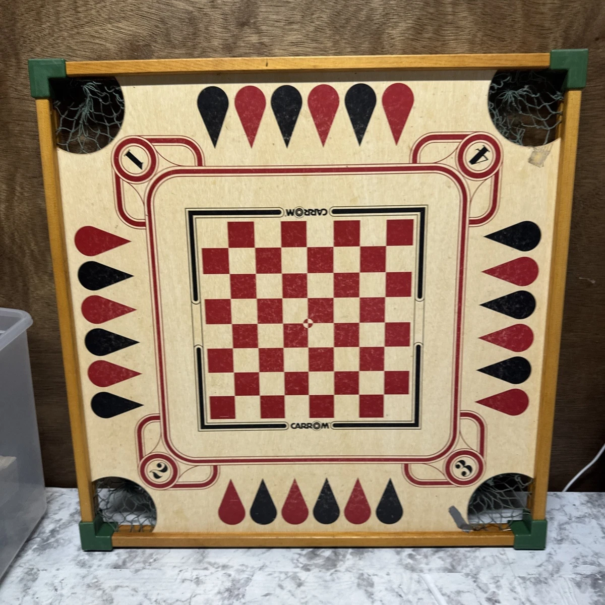 Carrom Board Games 100 Award Vintage Manufacture Board