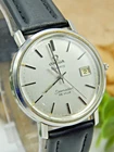 Vintage Stainless Steel Omega Quartz Seamaster De Ville date wrist watch 1342